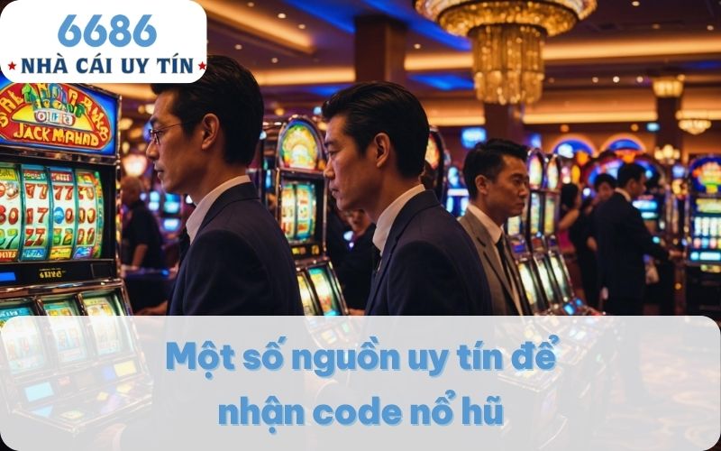 Một số nguồn uy tín để nhận code nổ hũ