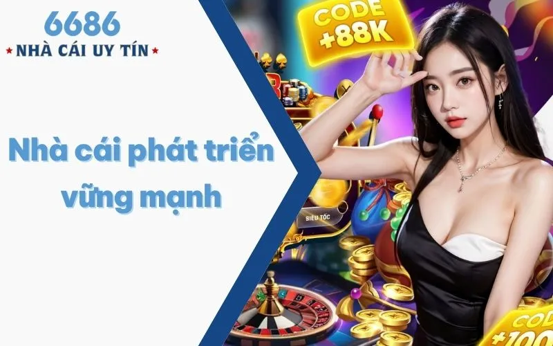 Trang game 6686 nhanh chóng phát triển vượt bậc trên thị trường giải trí